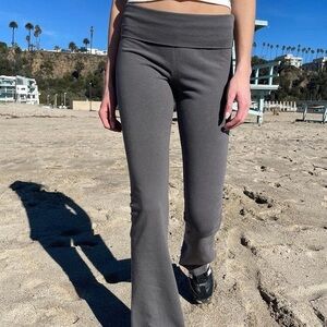 Brandy Melville Foldover Yoga Pants